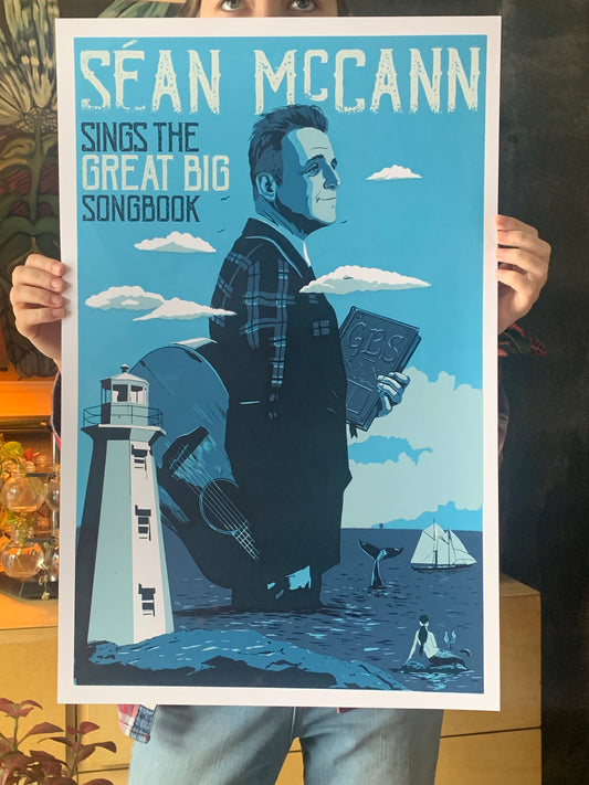 Séan McCann ‘Great Big Songbook’ tour gig poster