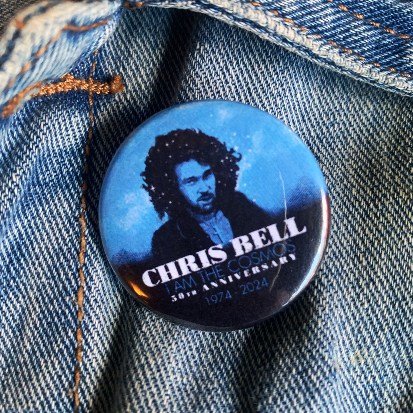 Chris Bell ‘I Am the Cosmos’ button